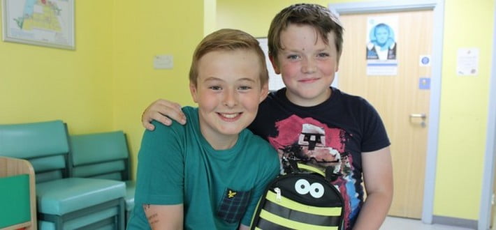 Jack goes the extra mile for his cousin Harrison