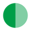 Green circle showing alert status