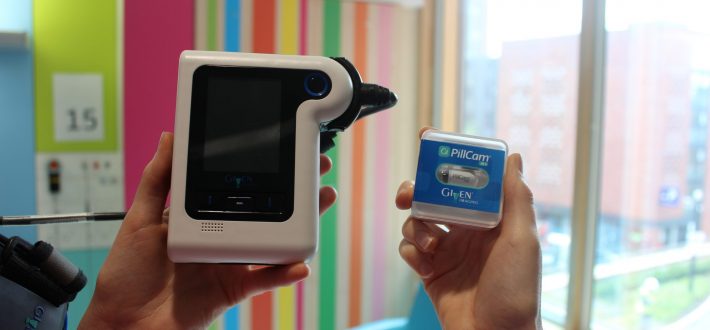 Pill-sized camera and magnets help diagnose digestive problems in children