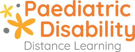 Paediatric disability distance learning logo