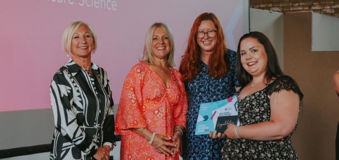Layla wins Health Science and Care Student of the Year Award