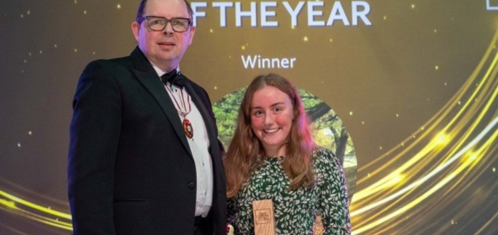 Youth Forum member scoops Young Green Champion of the Year award